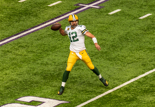 Detroit Lions vs. Green Bay Packers Aaron Rodgers