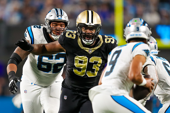 Panthers-Saints, Nathan Shepherd, Bryce Young