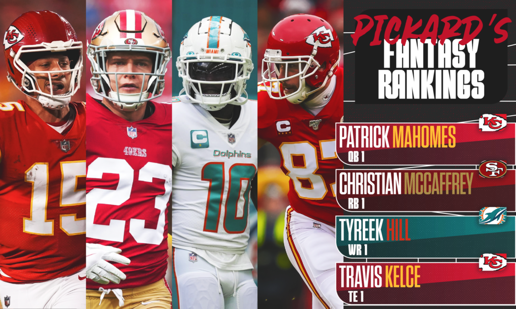 Pickard's Week 1 Fantasy Football Rankings (2023) – Prime Time Sports Talk