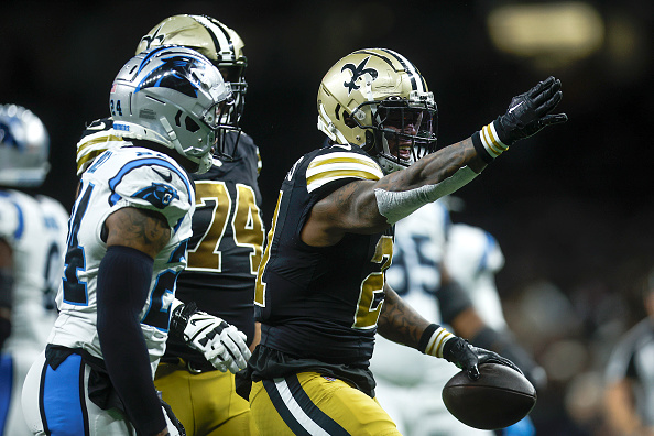 NFL Saints-Panthers Recap, Jamaal Williams