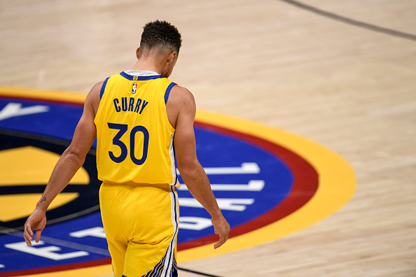 NBA: Stephen Curry, Warriors vs. Nuggets