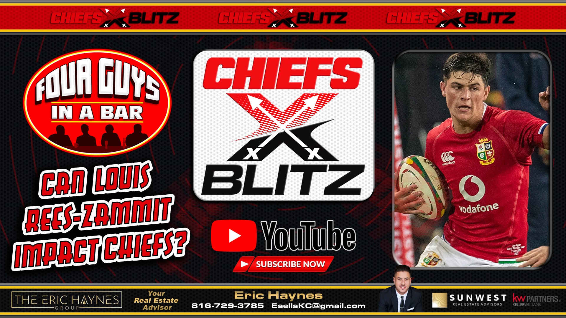 Louis Rees-Zammit - Chiefs Blitz Episode