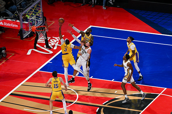 NBA In-Season Tournament: Pelicans vs. Lakers, Anthony Davis Shot