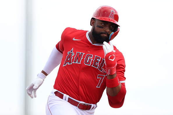Angels MLB outfielder Jo Adell