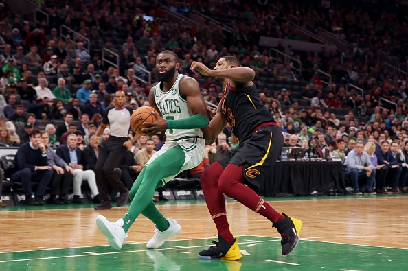 NBA Playoffs, Celtics, Cavaliers - Jaylen Brown, Tristan Thompson