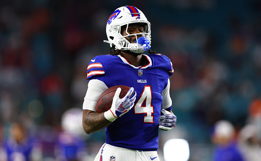 Undervalued Fantasy Football Running Backs - NFL Bills RB James Cook