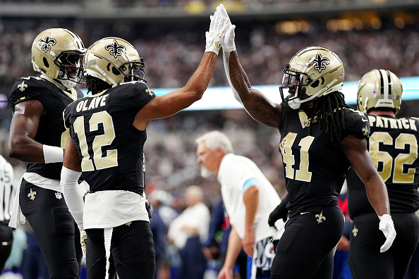 New Orleans Saints - 2024 Team of the Week - NFL Week 2, Alvin Kamara, Chris Olave