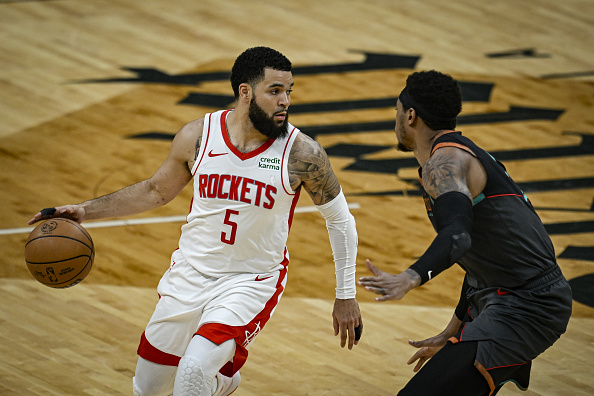 Rockets NBA Player Fred VanVleet