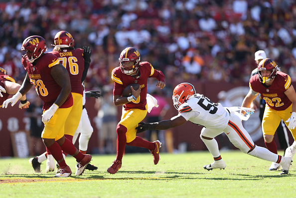 washington commanders - nfl team of the week, qb jayden daniels