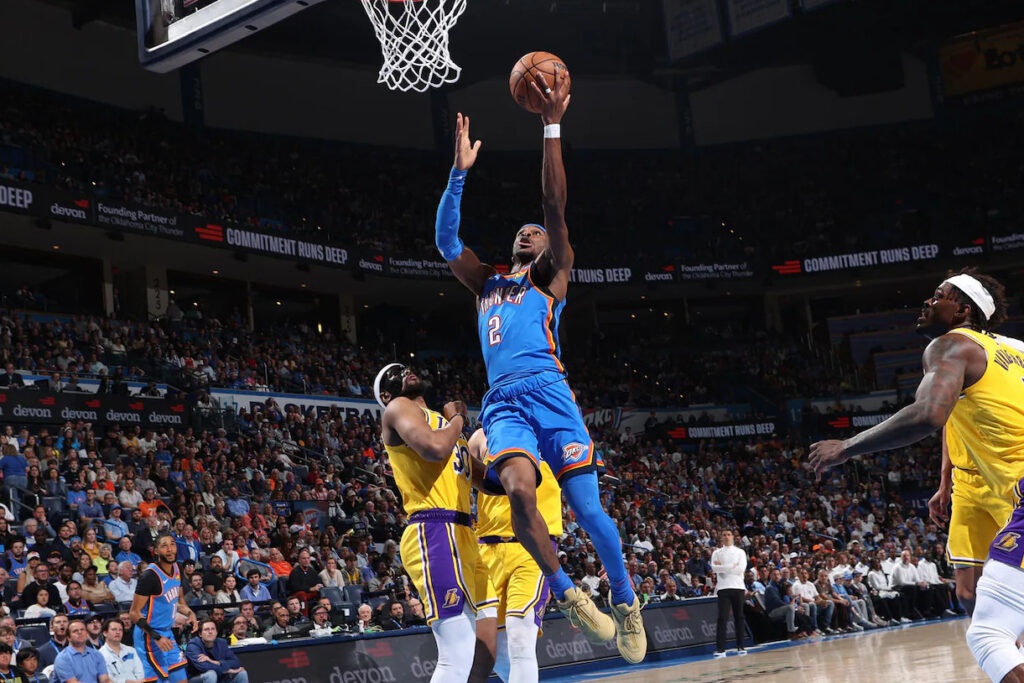nba awards - shai gilgeous alexander, thunder